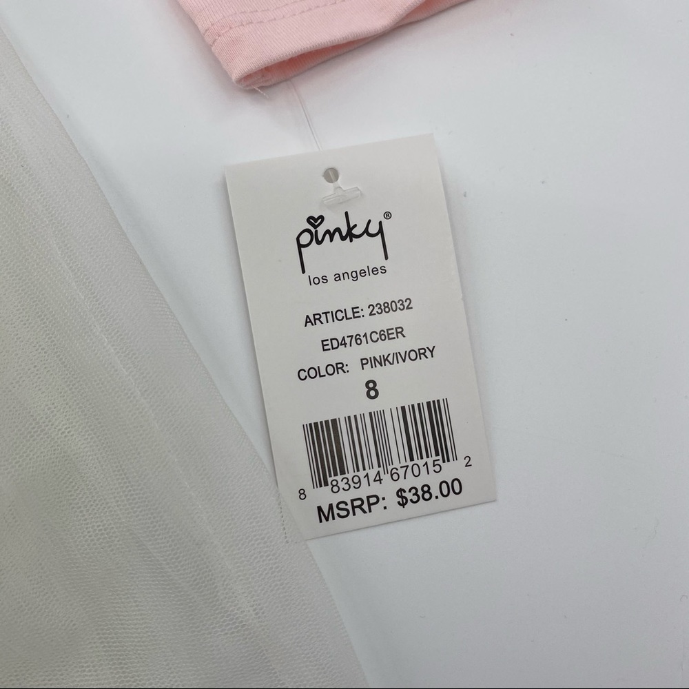 Pinky Girl’s Pink Unicorn Tutu Dress Boutique - Picture 5 of 5